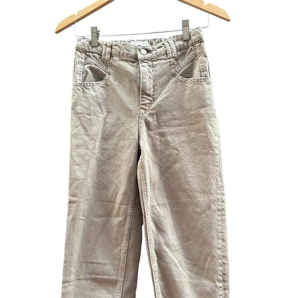 Zara girls casual straight leg jeans